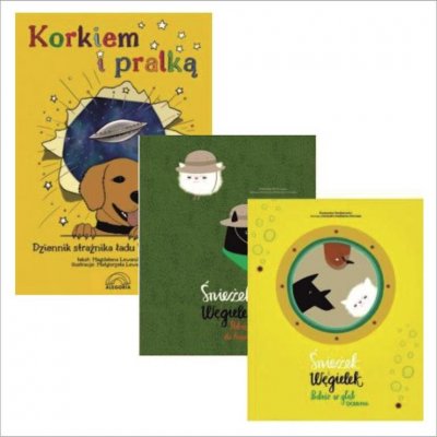 Pakiet - Korkiem i pralką, czyli… , Śnieżek i Węgielek. Podróż do Amazonii, Śnieżek i Węgielek. Podróż w głąb oceanu, 5-7 lat